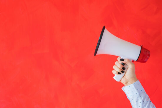 警告をうながしている