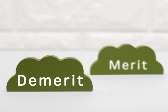 床矯正のデメリットのイメージ