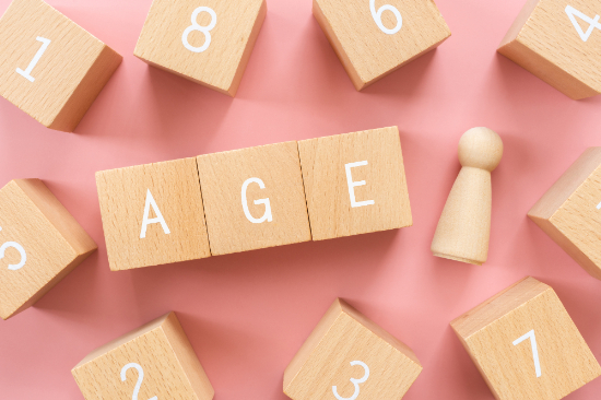 床矯正の対象年齢のイメージ